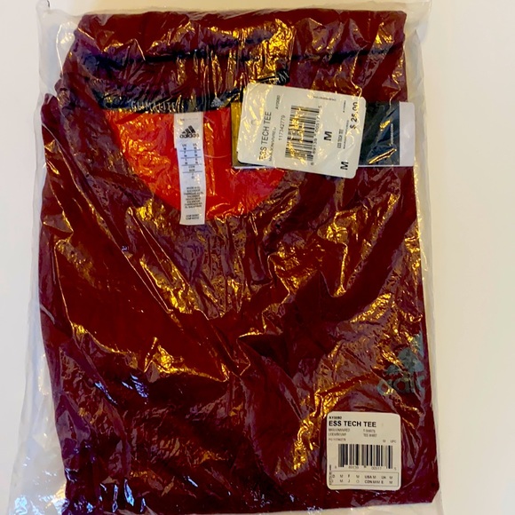🔥Sold🔥MEN ADIDAS ESS TECH TEE MEDIUM - Picture 10 of 10